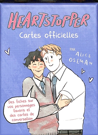 Heartstopper : cartes officielles : des fiches sur vos personnages favoris et des cartes de conversation | Oseman, Alice (Auteur)