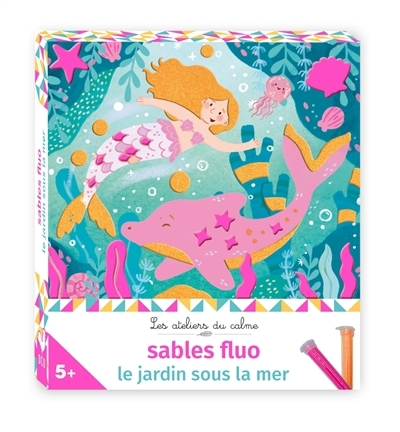 Sables fluo : le jardin sous la mer | Bricolage divers