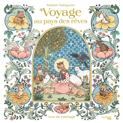 Voyage au pays des rêves : Livre de coloriage | Sekigushi, Yoshimi (Illustrateur)