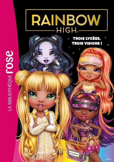 Rainbow high T.16 - Trois lycées, trois visions ! | Rubio-Barreau, Vanessa (Auteur)