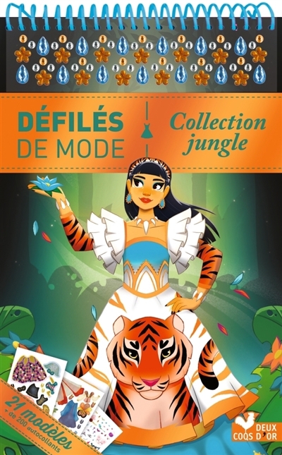 Collection jungle : bloc à spirale | Werner, Malwina (Illustrateur)