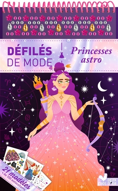 Défilés de mode : Princesses astro | Studio Paon Paon (Illustrateur)