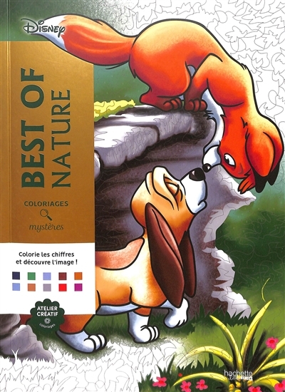 Coloriages mystères Disney - Best of Nature | Mariez, Jérémy (Illustrateur) | Karam, Alexandre (Illustrateur) | Bal, William (Illustrateur)