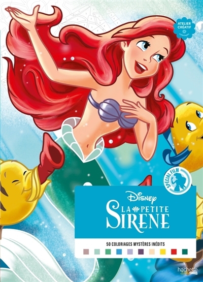 Coloriages mystères Disney - La petite sirène | Bal, William