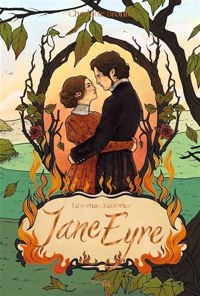 Jane Eyre : le roman à colorier | Brontë, Charlotte (Auteur) | Amadis, Juliette (Illustrateur)
