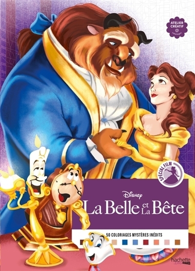 Coloriages Mystères Disney - Spécial film : La Belle et la Bête | Varone, Eugénie