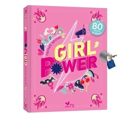 Carnet secret girl power | Cokiyette (Illustrateur)