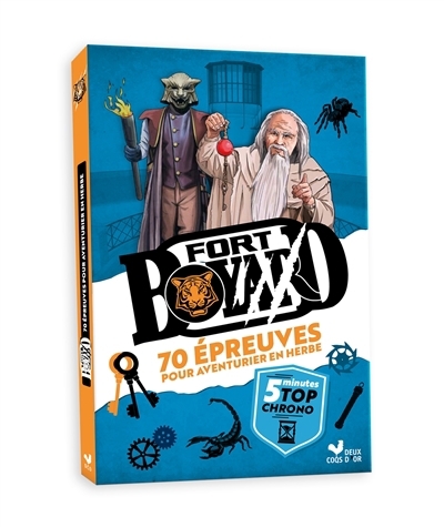 Fort Boyard : 70 épreuves pour aventurier en herbe : 5 minutes top chrono | Collet, Sandra (Auteur)