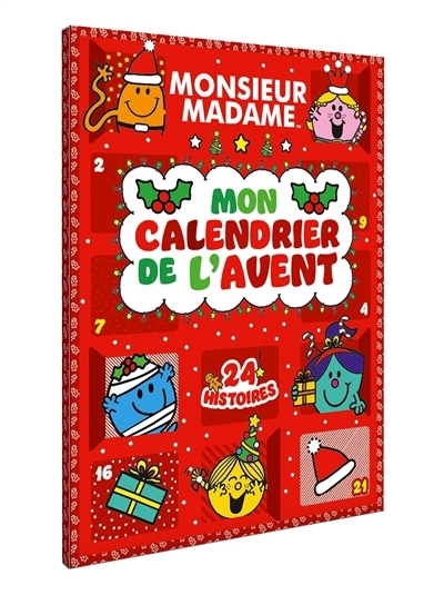 Monsieur Madame : mon calendrier de l'Avent : 24 histoires | 