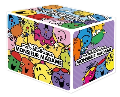 Ma bibliothèque Monsieur Madame | Hargreaves, Roger (Auteur) | Hargreaves, Adam (Auteur)