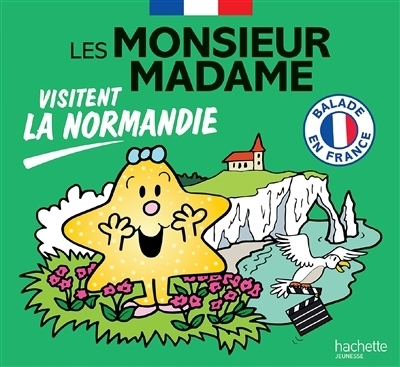 Les Monsieur Madame visitent la Normandie | Baudoin, Marine (Auteur) | Hargreaves, Adam (Illustrateur)