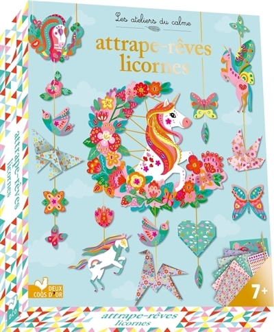 Attrape-rêves Licornes : coffret avec accessoires | Sileo, Cinzia (Illustrateur)