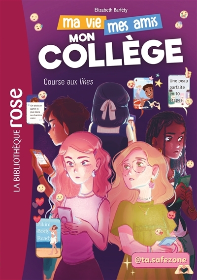 Ma vie, mes amis, mon collège ! T.03 - Course aux likes | Paris, Mathilde (Auteur) | Buis, Thuy-An (Illustrateur)