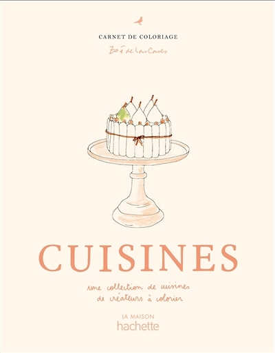 Cuisines : une collection de cuisines de créateurs à colorier | Las Cases, Zoé de (Auteur)