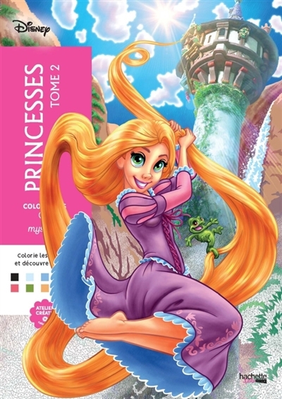 Coloriages mystères Disney - Princesses T.02 | Mariez, Jérémy (Illustrateur)