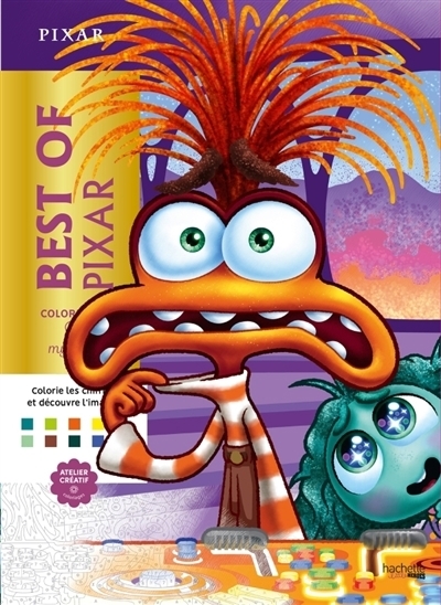 Coloriages mystères Disney : Best of Pixar | 