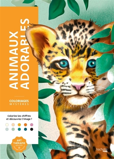Coloriages mystères : Animaux adorables | Machulska, Maria (Illustrateur)