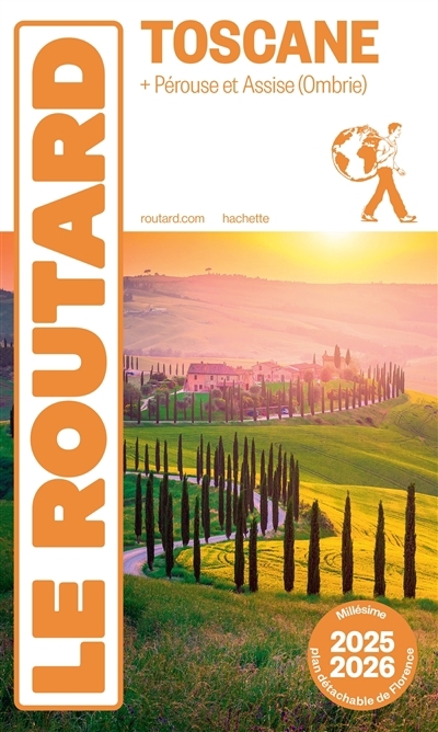 Toscane + Pérouse et Assise (Ombrie) : 2025-2026 | Gloaguen, Philippe (Auteur)
