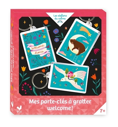 Mes porte-clés à gratter : welcome ! | Fau, Coralie (Illustrateur)