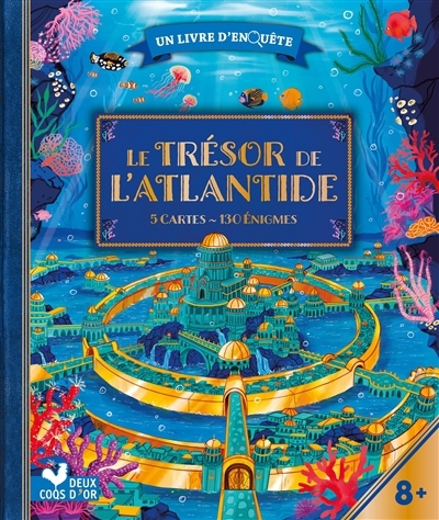trésor de l'Atlantide (Le) | Turier, Virgile (Auteur) | Alastra, Stéphanie (Illustrateur)
