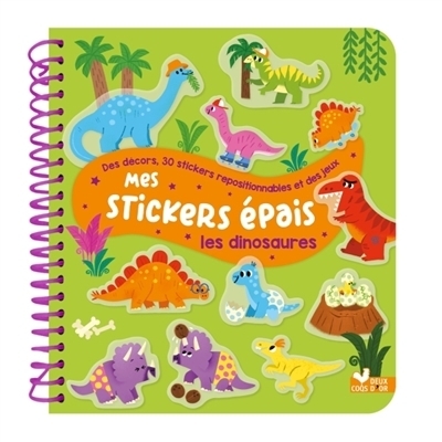 Mes stickers épais : Les dinosaures | Herring, Carol
