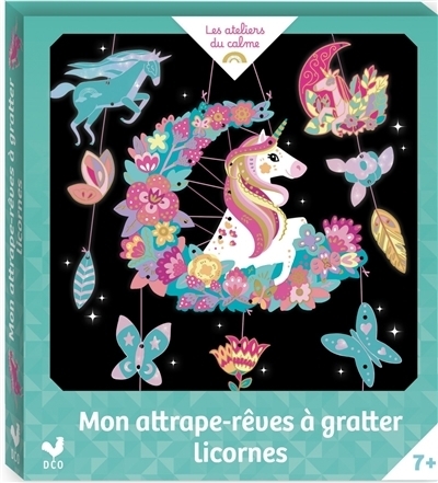 Attrape-rêves à gratter licornes | Bricolage divers