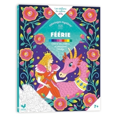 Coloriages mystères Féérie | Boutrou, Olivia