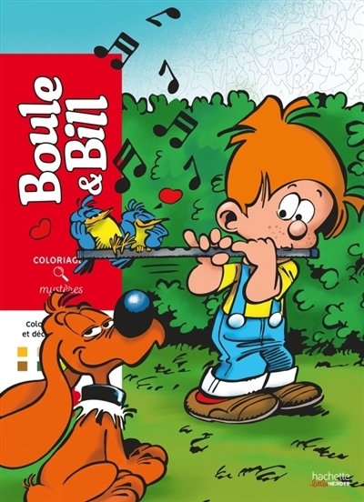 Coloriages mystères Boule & Bill | Bertrand, Aurélia-Stéphanie