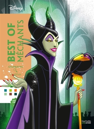 Coloriages mystères Disney Best of Méchants | 