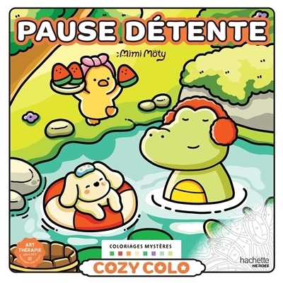 Cozy colo mystères : pause détente : coloriez les chiffres et découvrez l'image | Moty, Mimi (Auteur)