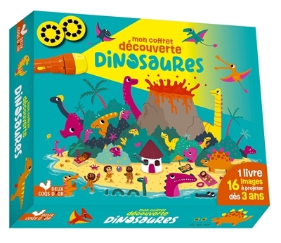Mon coffret découverte dinosaures | Meyer, Aurore (Auteur) | Buxton, Michael (Illustrateur) | Fleury, Marine (Illustrateur)