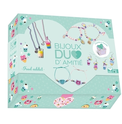Food addict : bijoux duo d'amitié | Bijoux et accessoires mode