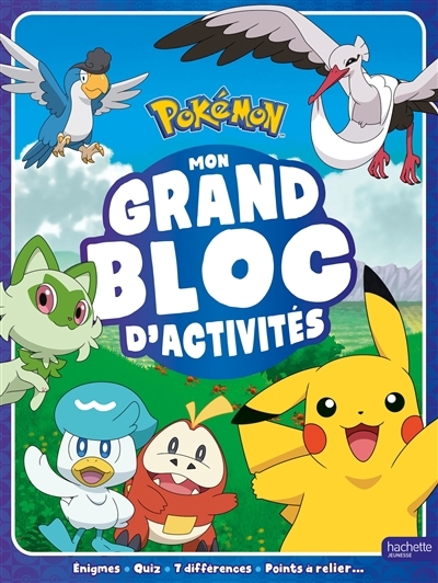 Pokémon : mon grand bloc d'activités | Demaria, Marjorie