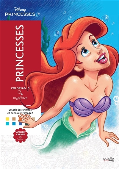 Coloriages mystères Disney - Princesses | Mariez, Jérémy (Illustrateur)