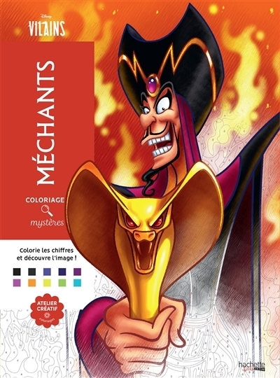 Disney méchants : coloriages mystères | Mariez, Jérémy (Illustrateur)
