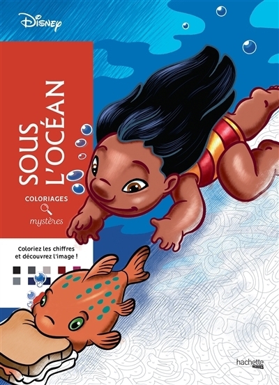 Coloriages Mystères Disney : Sous l'océan | Karam, Alexandre (Illustrateur)