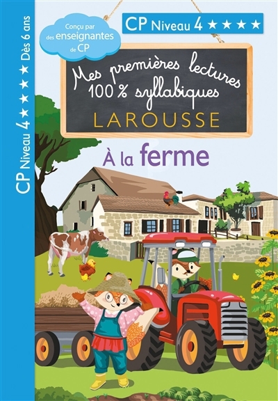 A la ferme : CP niveau 4 | Heffner, Hélène (Auteur) | Levallois, Giulia (Auteur) | Stenmark, Cécilia (Illustrateur)