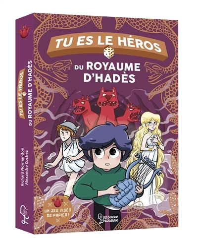 Tu es le héros du royaume d'Hadès | Balpe, Anne-Gaëlle (Auteur) | Normandon, Richard (Auteur) | Cochez, Alexandre (Illustrateur)