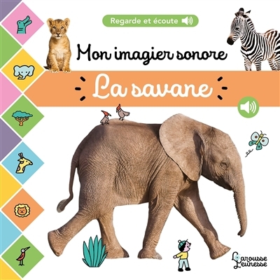 Savane : mon imagier sonore (La) | 