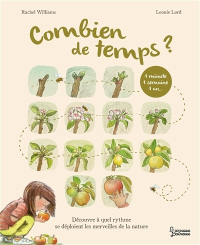 Combien de temps ? : découvre à quel rythme se déploient les merveilles de la nature | Williams, Rachel (Auteur) | Lord, Leonie (Illustrateur)