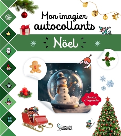 Mon imagier autocollants : Noël | 