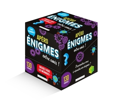 Apéro Enigmes entre amis | Jeux d'ambiance