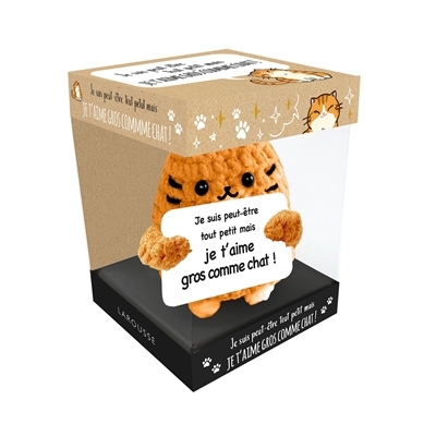 Je suis peut-être tout petit mais je t'aime gros comme chat ! | 