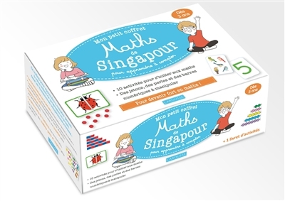 Mon petit coffret maths de Singapour pour apprendre à compter : pour devenir fort en maths ! | Mathématique