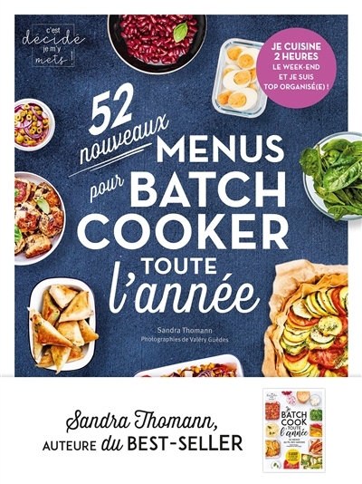 52 nouveaux menus pour batch cooker toute l'année | Thomann, Sandra (Auteur)