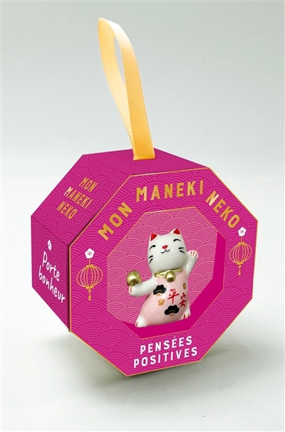 Mon maneki-neko porte-bonheur : pensées positives | Cadeau
