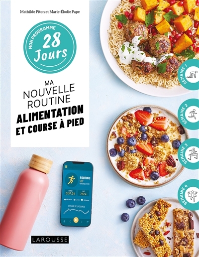 Ma nouvelle routine : alimentation et course à pied | Piton, Mathilde (Auteur) | Pape, Marie-Elodie (Auteur)