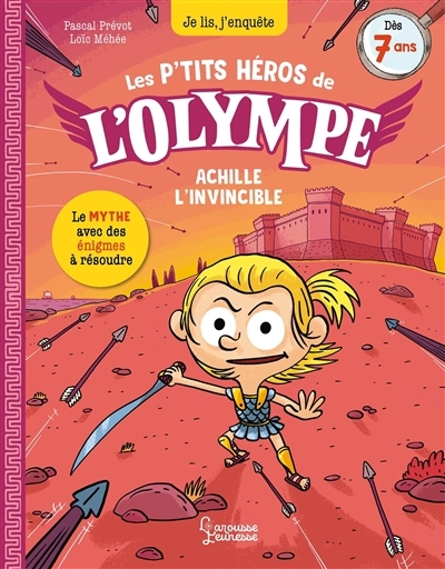 Les petits héros de l'Olympe - Achille l'invincible | Prévot, Pascal (Auteur) | Méhée, Loïc (Illustrateur)