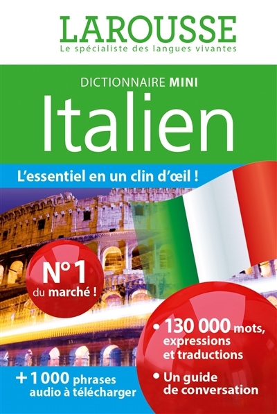 Mini-dictionnaire français-italien, italien-français | 