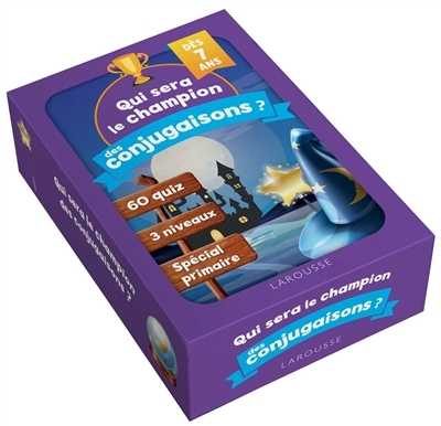 Qui sera le champion des conjugaisons ? : du CE1 au CM2 - 6-10 ans | Jeux éducatifs